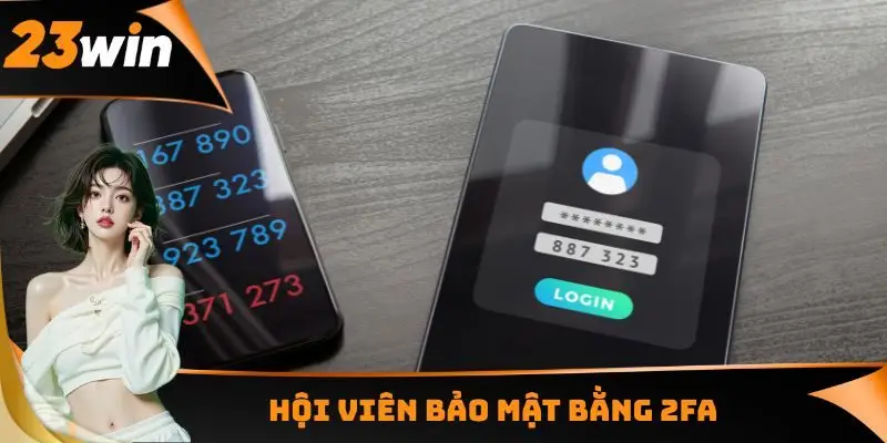 Chính Sách Bảo Mật - Tạo Dựng Niềm Tin Tuyệt Đối, An Toàn 3 Hội viên bảo mật bằng 2FA